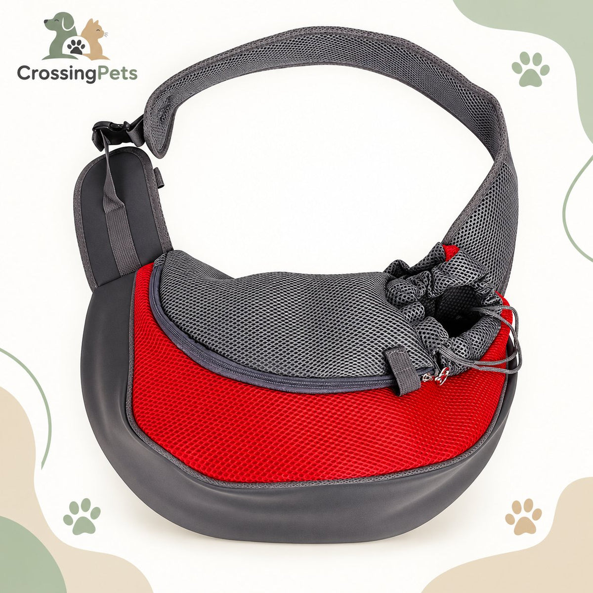 Bolso bandolera portamascotas — CrossingPets · imagen 2