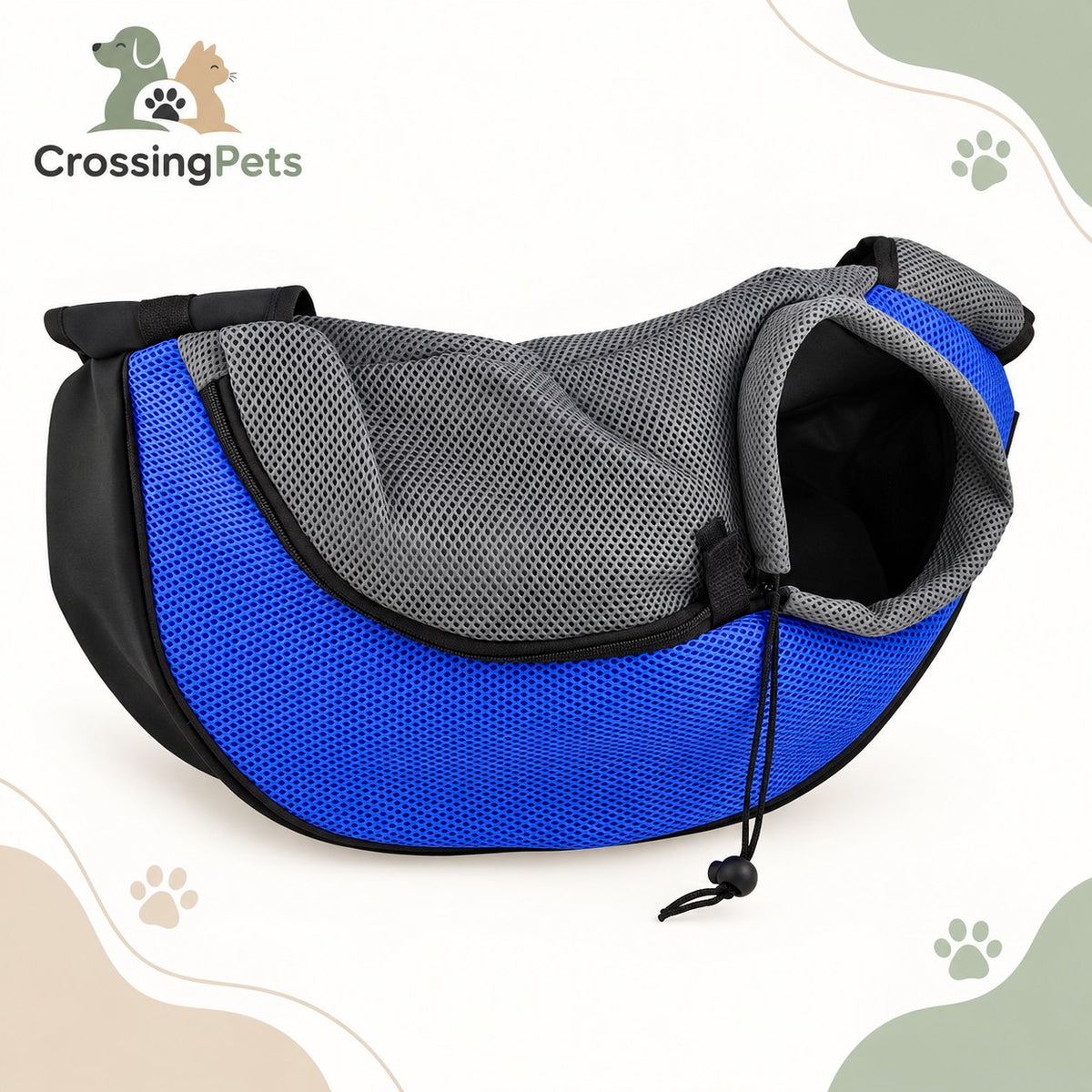 Bolso bandolera portamascotas — CrossingPets · imagen 1