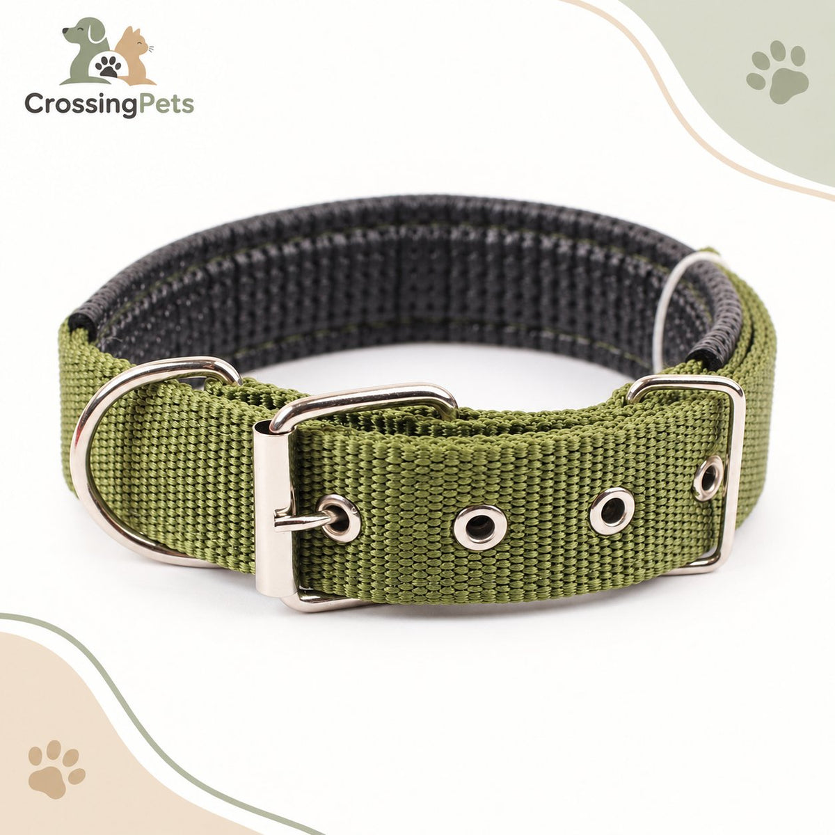 Collar para perros con hebilla metálica — CrossingPets · imagen 8