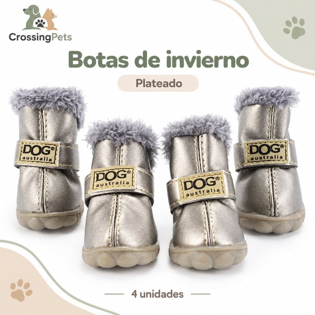 Botas de invierno para perros · 4 unidades — CrossingPets · imagen 1