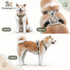 Arnés transpirable con bandas reflectantes — CrossingPets · imagen 10