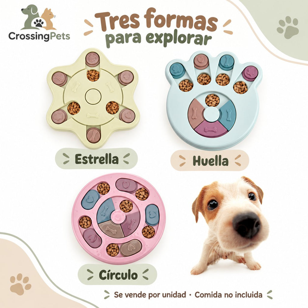 Comedero interactivo tipo puzle para perros — CrossingPets · imagen 4