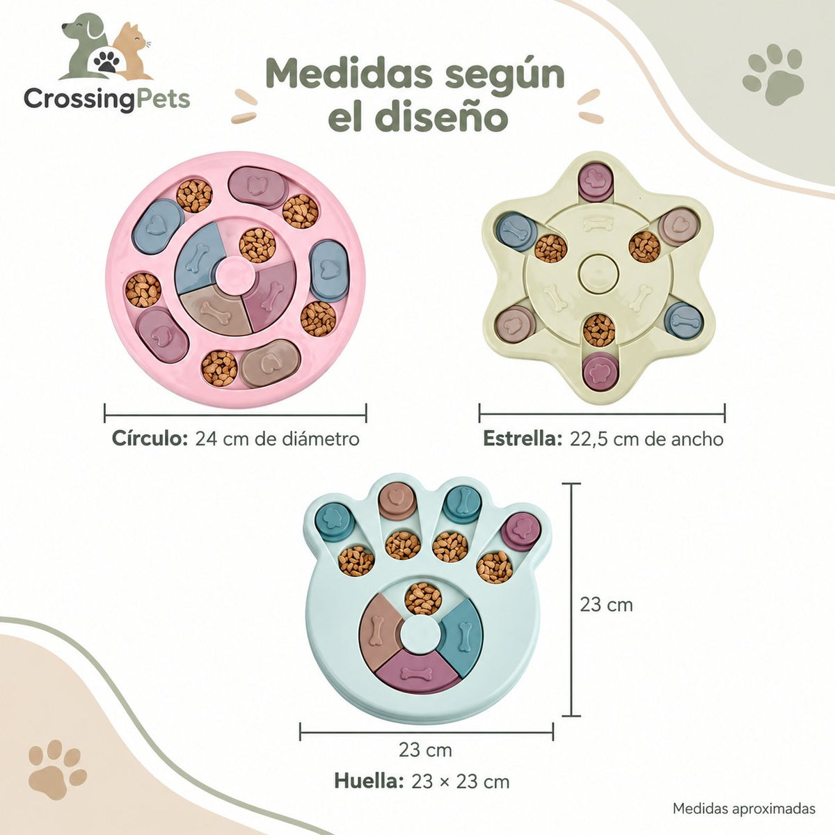 Comedero interactivo tipo puzle para perros — CrossingPets · imagen 7