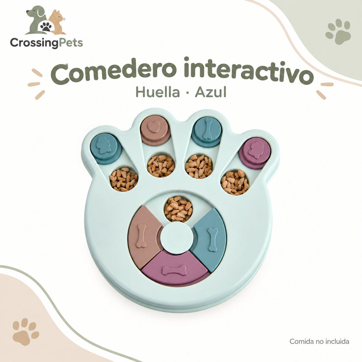 Comedero interactivo tipo puzle para perros — CrossingPets · imagen 2