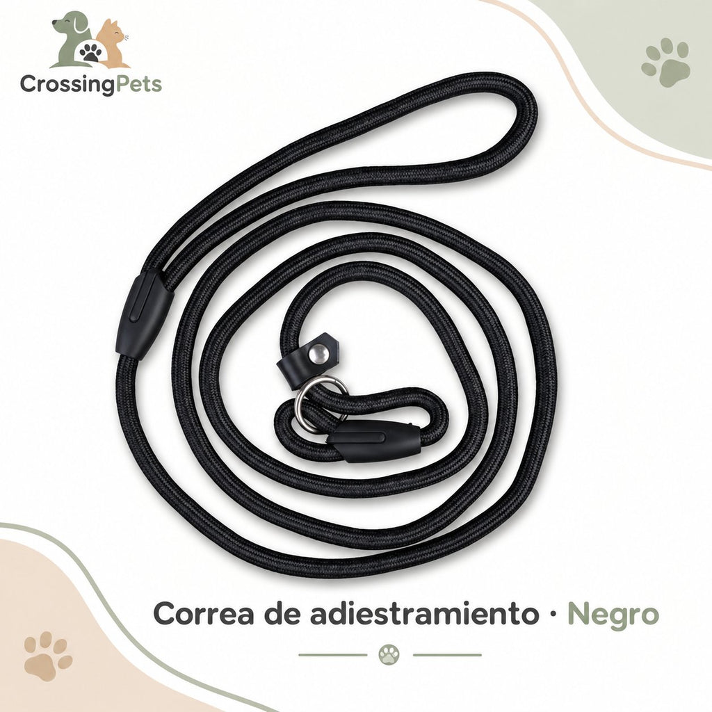 Correa de cuerda para adiestramiento · 130 cm — CrossingPets · imagen 1