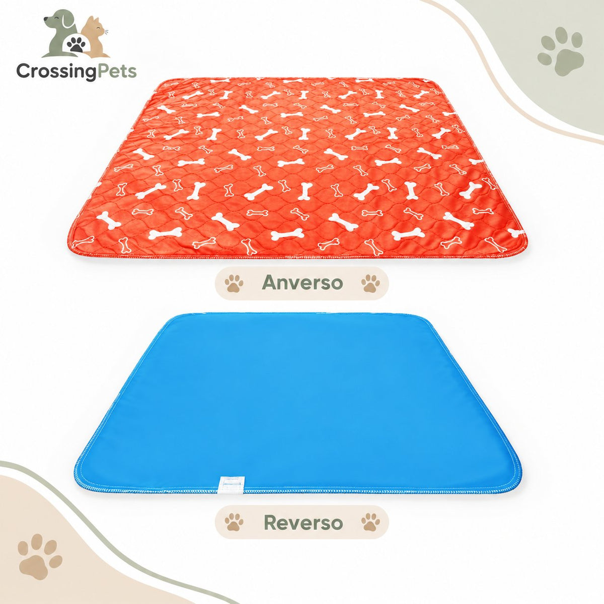 Protector absorbente lavable para mascotas — CrossingPets · imagen 4