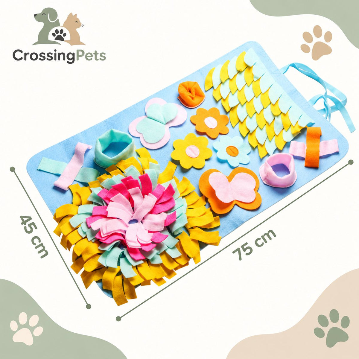 Alfombra olfativa para perros con escondites — CrossingPets · imagen 5