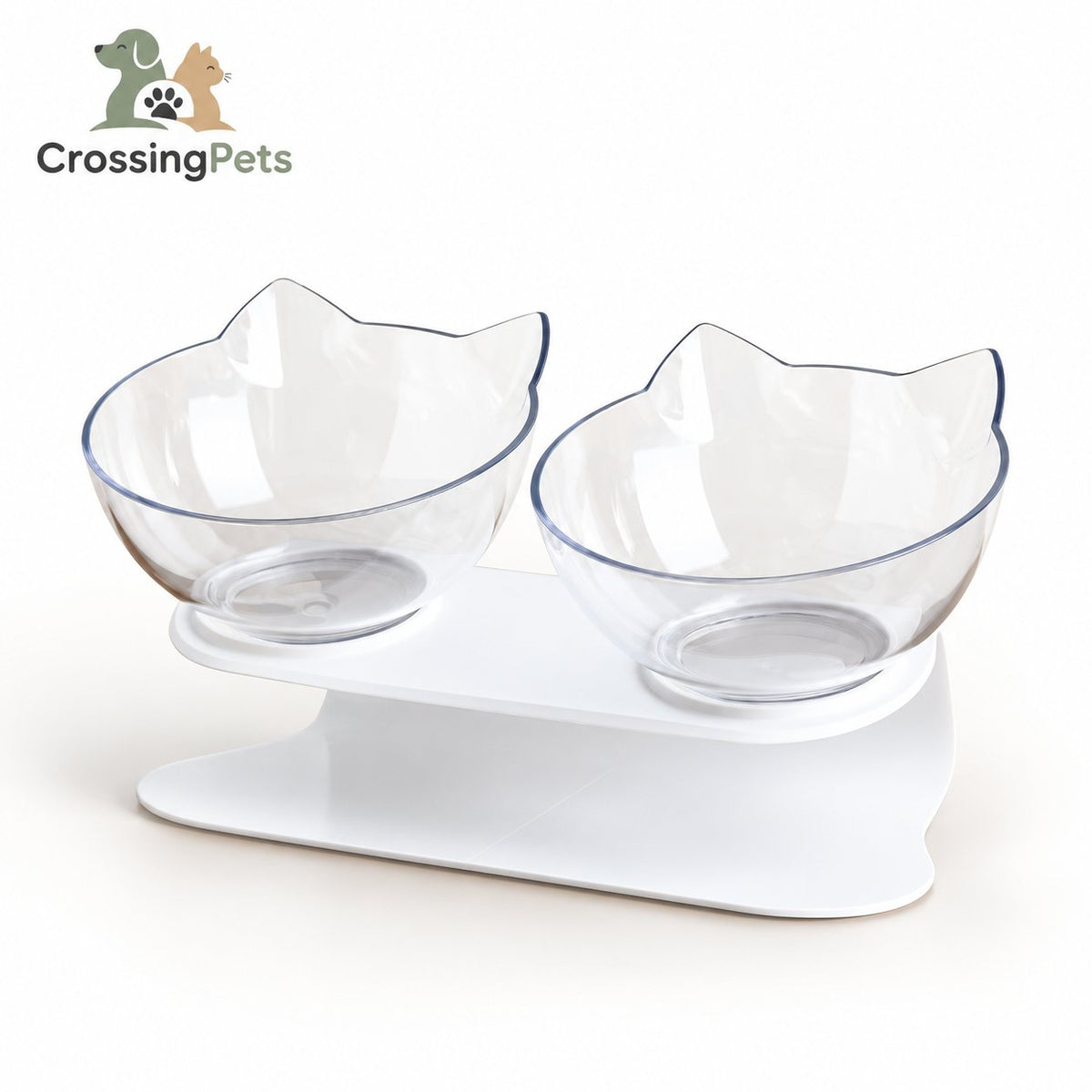 Comedero y bebedero doble para gatos — CrossingPets · imagen 6