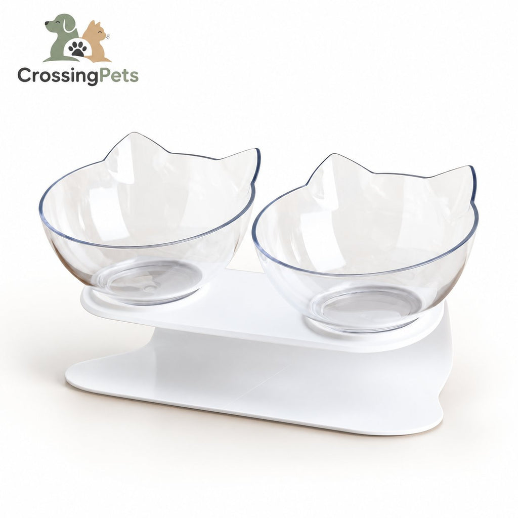 Comedero y bebedero doble para gatos — CrossingPets · imagen 12