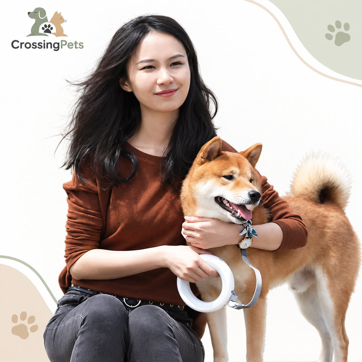 Correa extensible tipo pulsera con LED · 3 m — CrossingPets · imagen 14