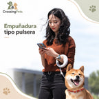 Correa extensible tipo pulsera con LED · 3 m — CrossingPets · imagen 9