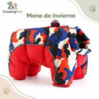Mono de invierno reflectante con anilla — CrossingPets · imagen 1