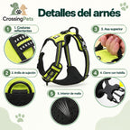 Arnés reflectante acolchado para perros grandes — CrossingPets · imagen 13