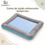 Cama acolchada de tejido refrescante — CrossingPets · imagen 1