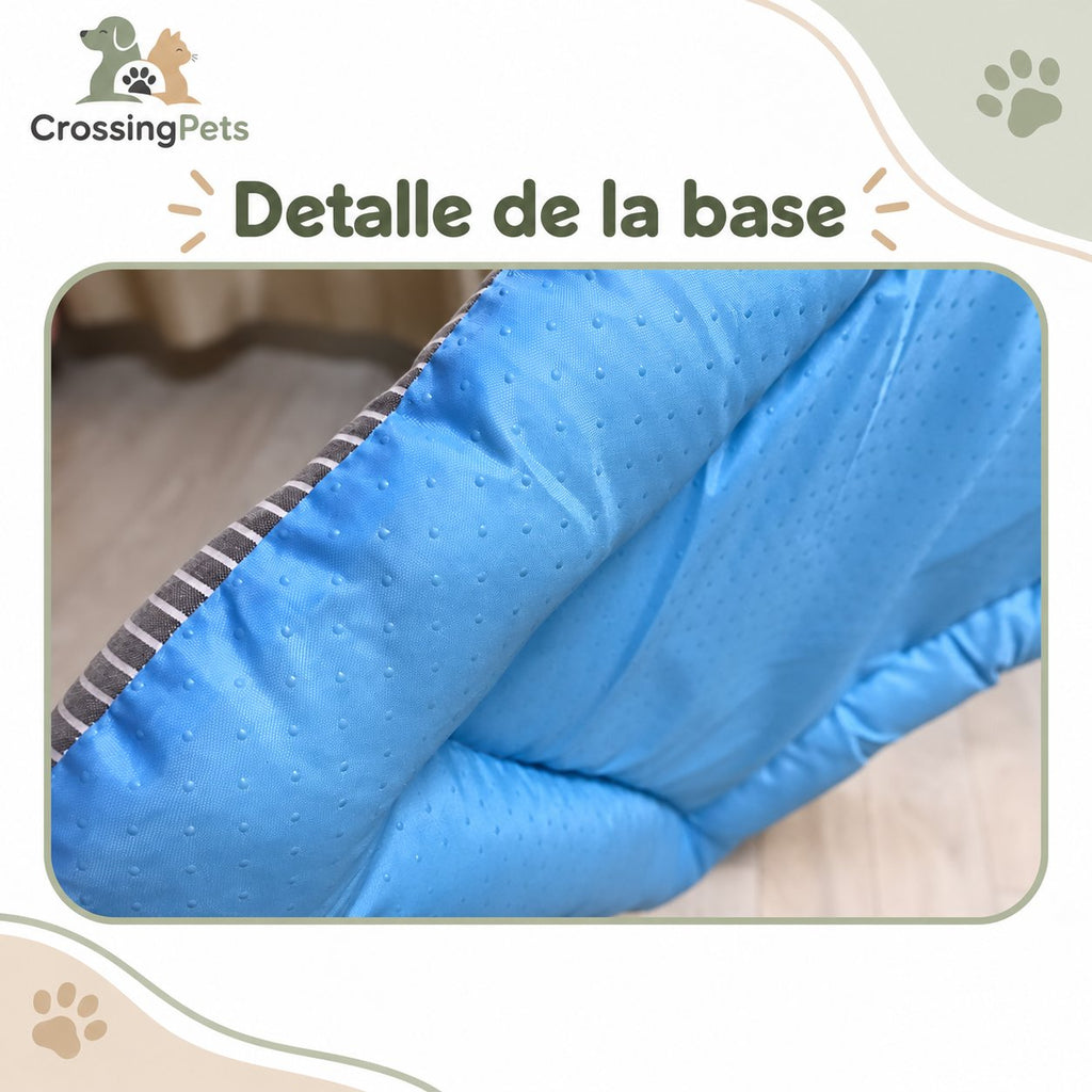 Cama acolchada de tejido refrescante — CrossingPets · imagen 7