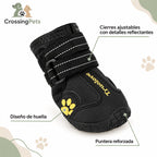 Botas impermeables y reflectantes para perros · 4 unidades — CrossingPets · imagen 10