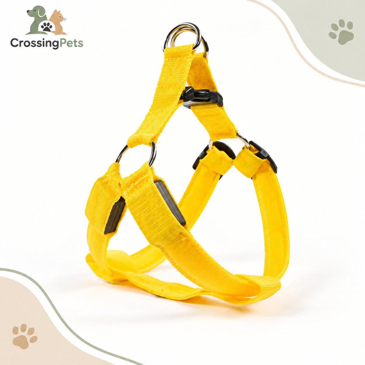 Arnés luminoso LED para perros — CrossingPets · imagen 1