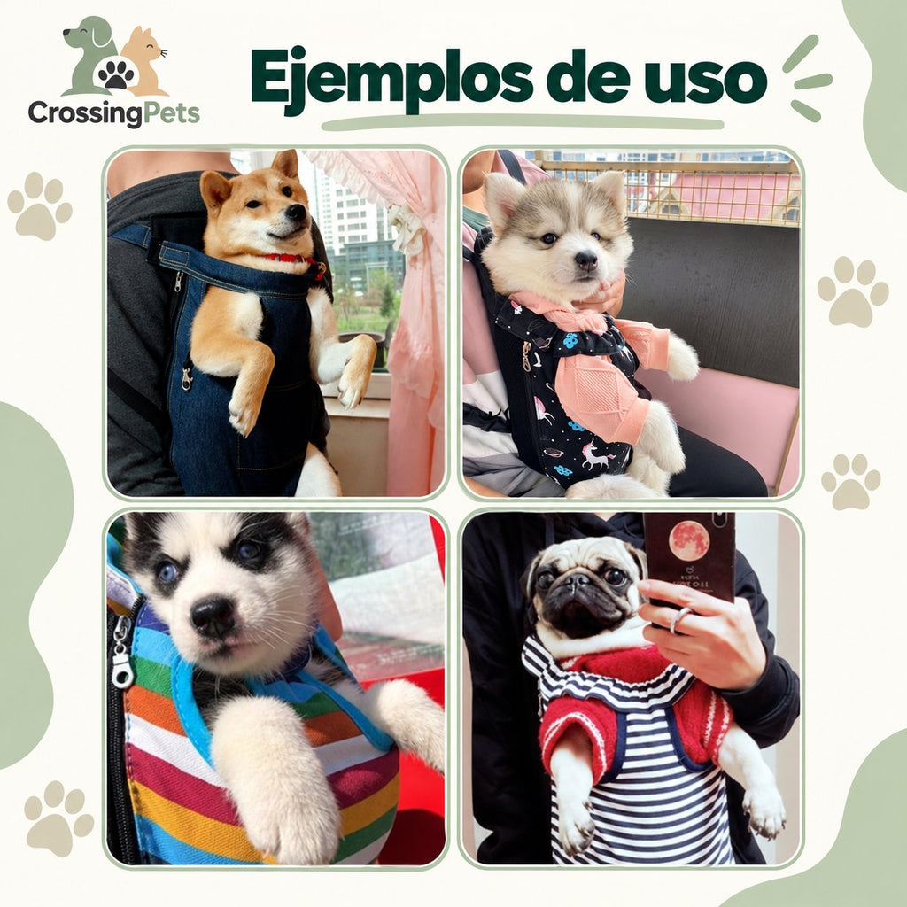 Mochila portamascotas de malla transpirable — CrossingPets · imagen 15