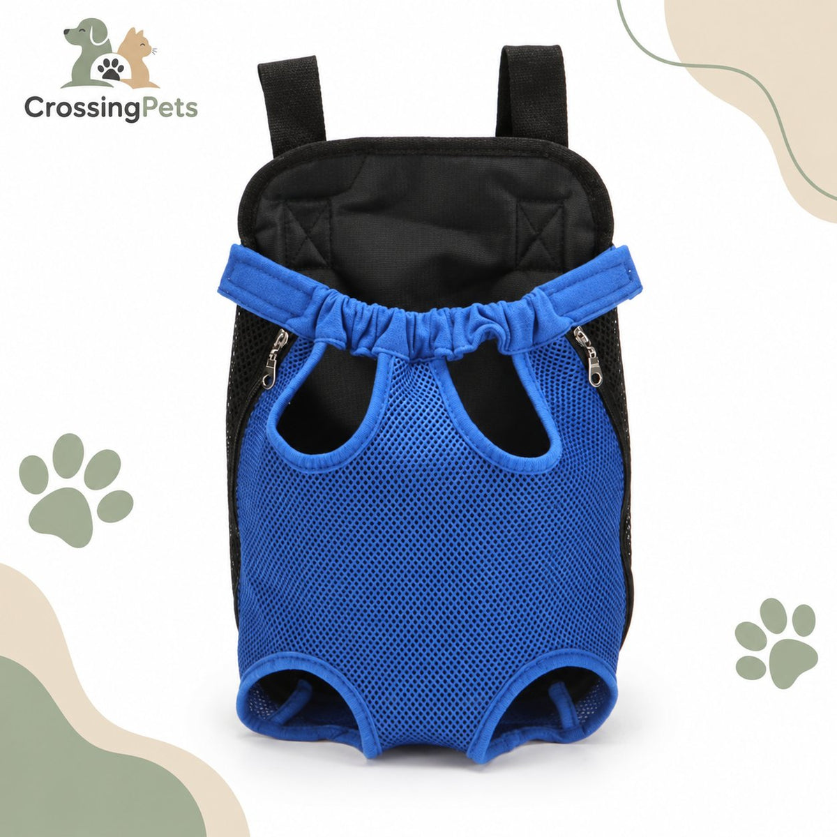 Mochila portamascotas de malla transpirable — CrossingPets · imagen 17
