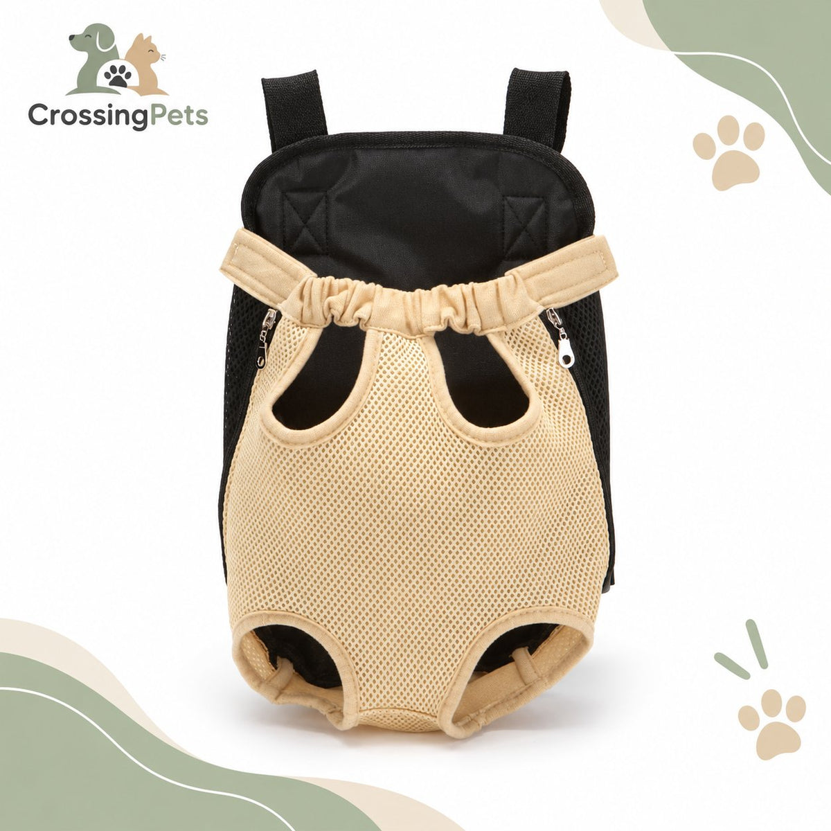 Mochila portamascotas de malla transpirable — CrossingPets · imagen 8