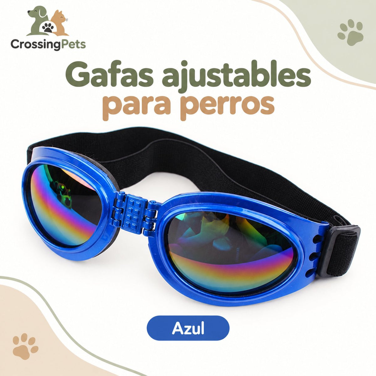 Gafas ajustables para perros — CrossingPets · imagen 2