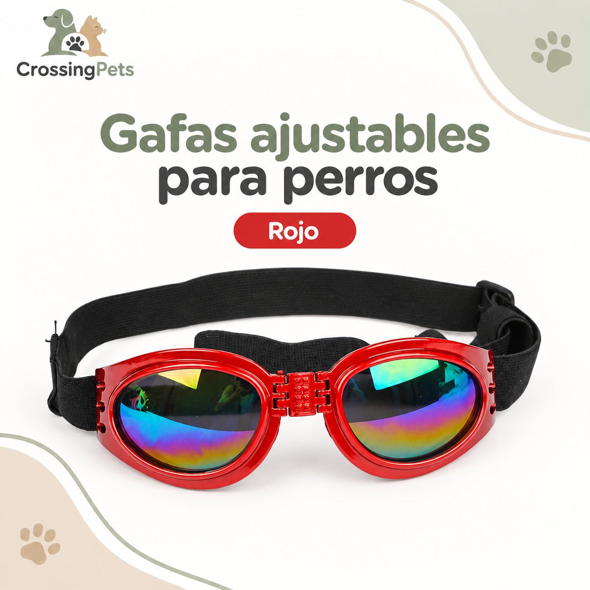 Gafas ajustables para perros — CrossingPets · imagen 4