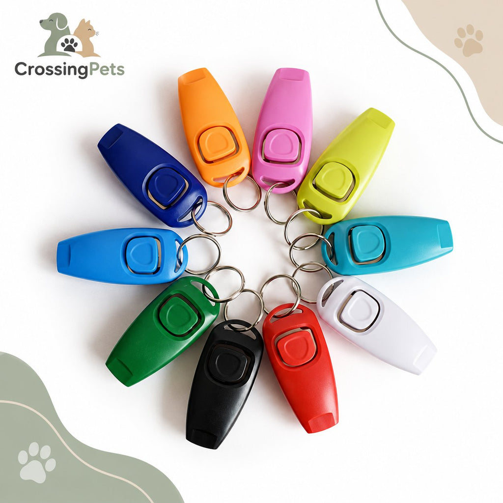 Silbato y clicker de adiestramiento 2 en 1 — CrossingPets · imagen 1